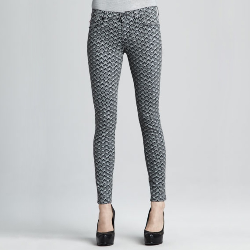 [Hudson] Nico Super Skinny Art Deco Denim Sz. 26